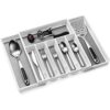 Organizador expandible de cajones de cubiertos bandeja de_6