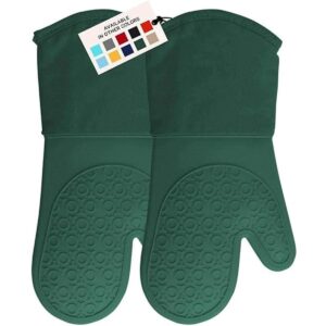 HOMWE Guantes de horno de silicona profesional extra_1