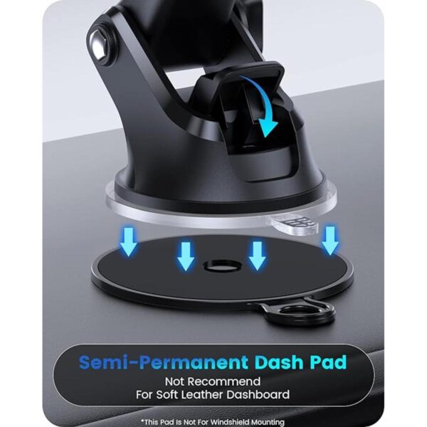 OQTIQ Soporte para teléfono con ventosa 3 en 1 para_5