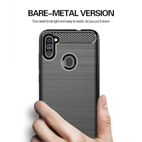 MAIKEZI Carcasa para Samsung Galaxy A11 con protector de_4