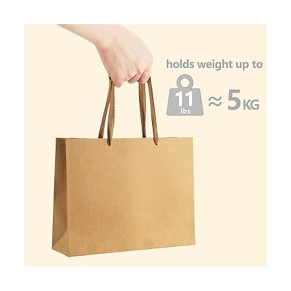 Bolsas de papel de 10.6 x 3.1 x 8.3 pulgadas 25 bolsas de_3