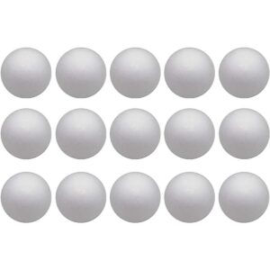 Crafjie Bolas de espuma para manualidades de 3 pulgadas de
