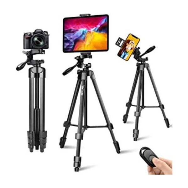 Lusweimi Trípode de 60 pulgadas para iPad iPhone trípode_1