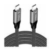 Cable USB C a USB C 6.6 pies pantalla 4K 100 W 5A_1