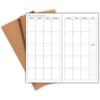 Nokingo Paquete de 3 insertos de cuaderno de viajeros_1