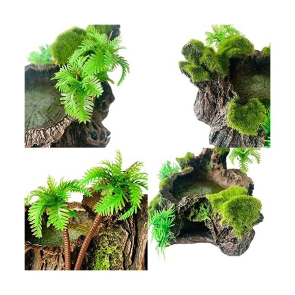Hamiledyi rbol Artificial Tronco Reptil Plataforma Resina_4