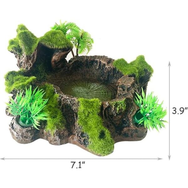 Hamiledyi rbol Artificial Tronco Reptil Plataforma Resina_6