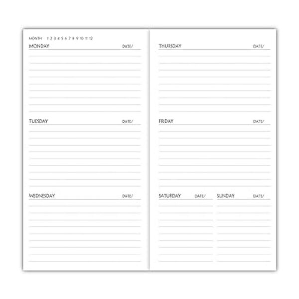 Nokingo Paquete de 3 insertos de cuaderno de viajeros_2