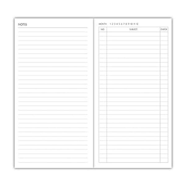 Nokingo Paquete de 3 insertos de cuaderno de viajeros_4