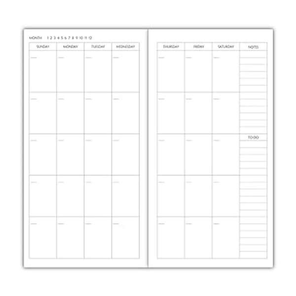 Nokingo Paquete de 3 insertos de cuaderno de viajeros_3