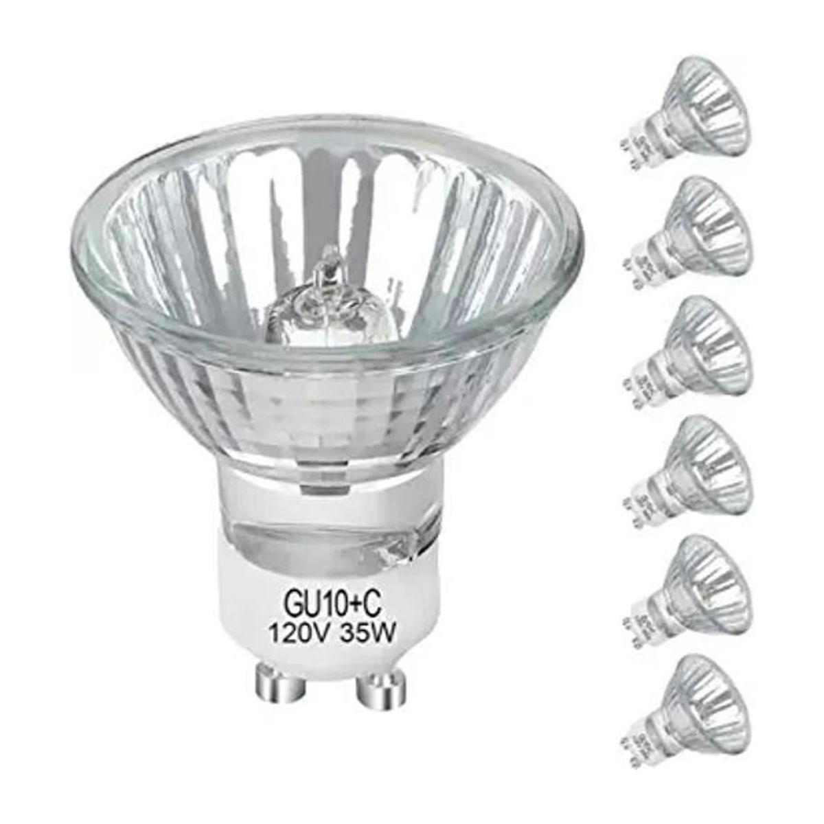 GU10 Bombillas halógenas de 35 W paquete de 6 bombillas