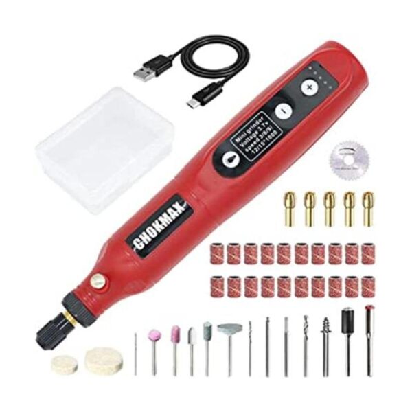 CHOKMAX Kit de herramientas giratorias inalámbricas mini_1