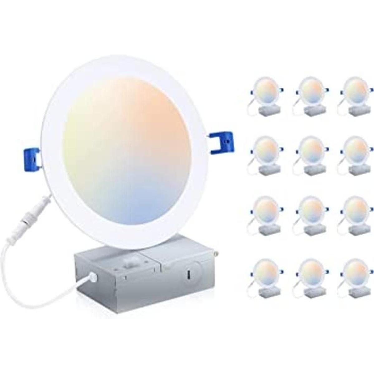 Luces empotrables de 6 pulgadas
