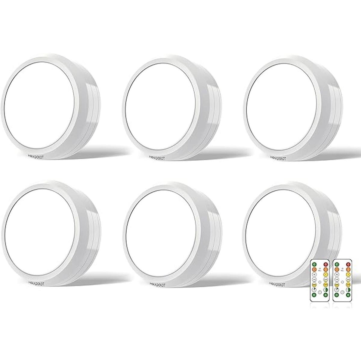 HOLKPOILOT Luces de techo con control remoto iluminación