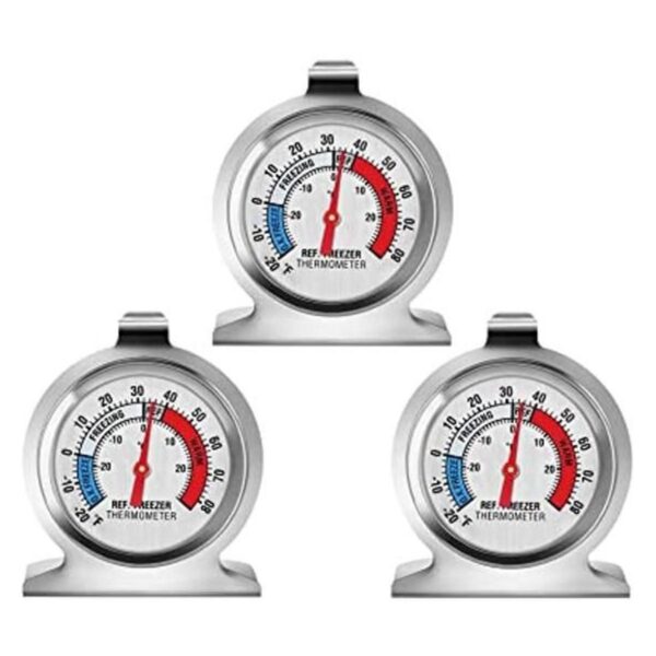 Paquete de 3 termómetros para refrigerador termómetro de_1