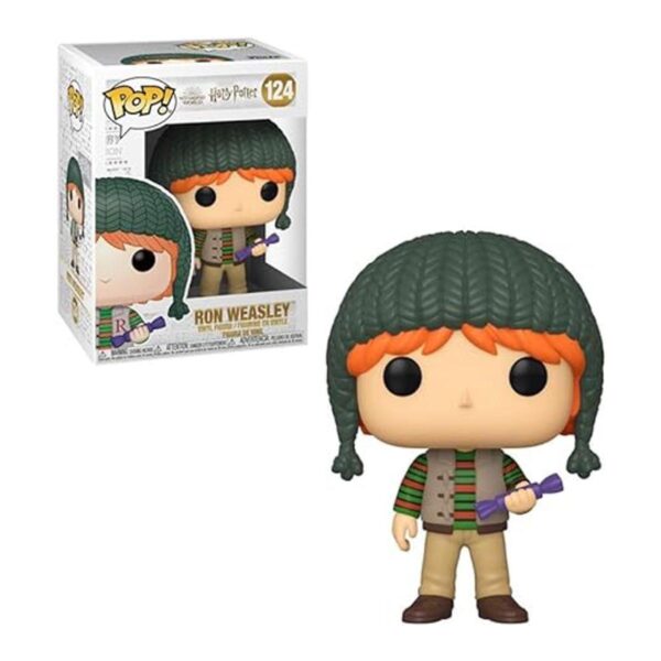 Funko Pop Películas Harry Potter Holiday Ron Weasley_3