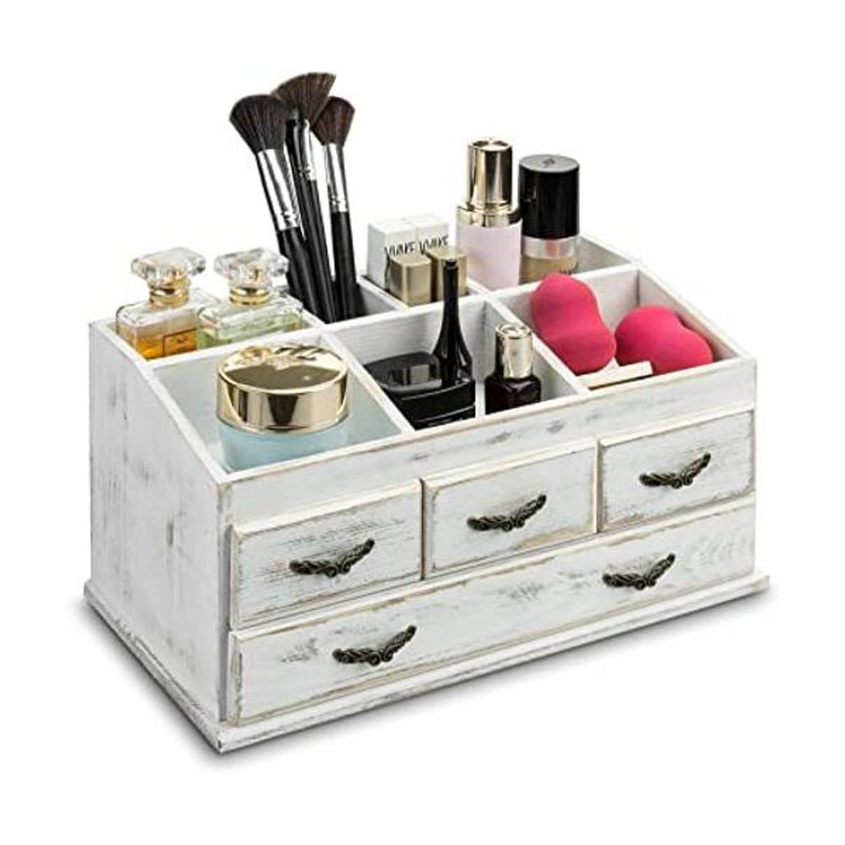 MyGift Estante organizador de tocador de 7 compartimentos