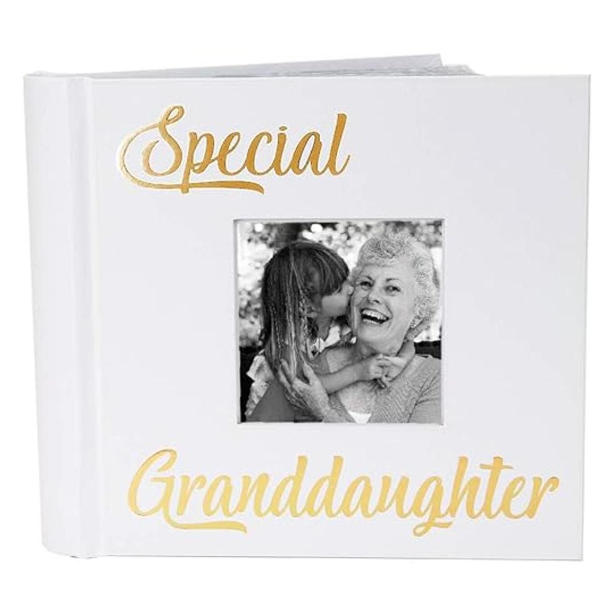 Happy Homewares lbum de fotos especial de nieta blanco
