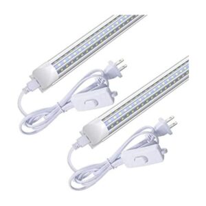 LED Shop Light 2ft 24W 2680LM Super Bright T8 LED Light