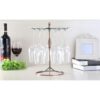 GeLive Soporte para copas de vino de bronce con 6_6