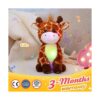 Glow Guards Juguete de peluche de jirafa con luz musical_4