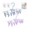 Percheros de secado de ropa pequeños plegables y_1