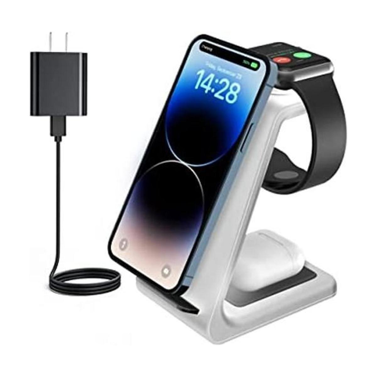 Estación de carga inalámbrica para Apple cargador