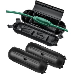 DEWENWILS Paquete de 3 fundas de seguridad para cable de_1