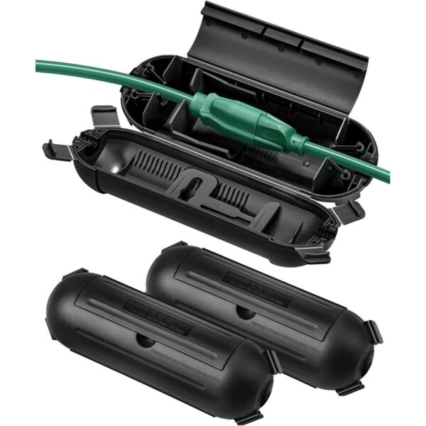 DEWENWILS Paquete de 3 fundas de seguridad para cable de_1