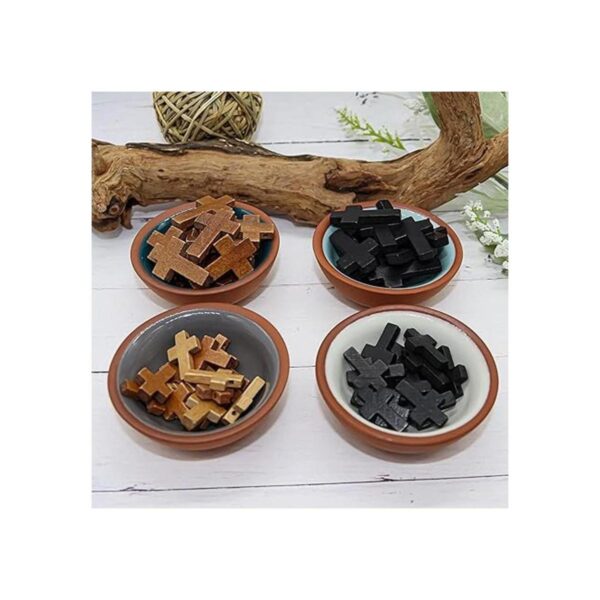 Colgantes de collar de cruz de madera para hacer joyas y
