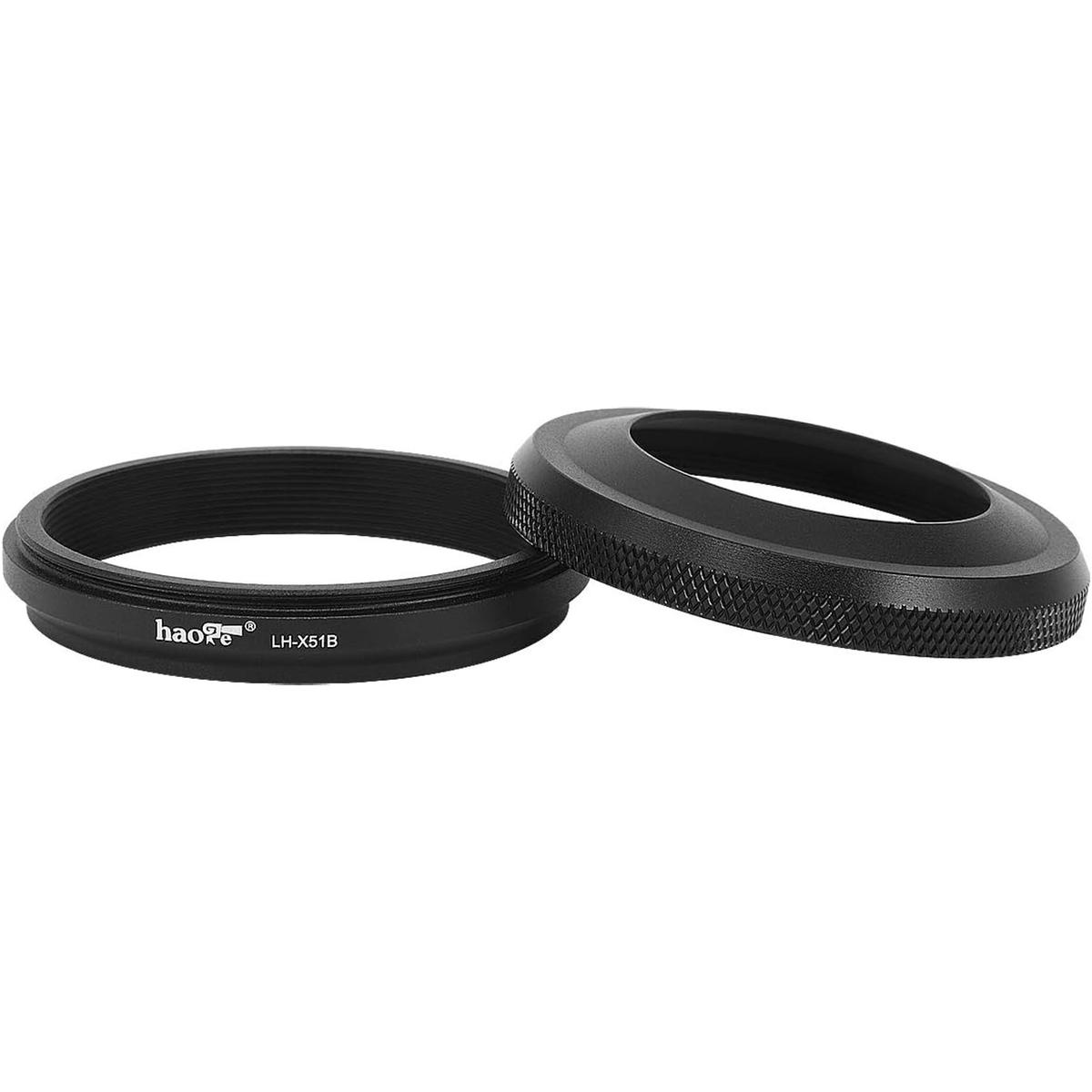 Haoge 2 en 1 Parasol de metal ultrafino con anillo