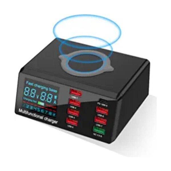 Cargador rápido USB de carga rápida 3.0 de 8 puertos_1