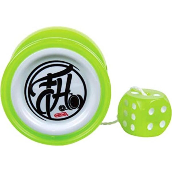 Duncan Freehand Yo Yo con contrapeso Amarillo y Blanco_1