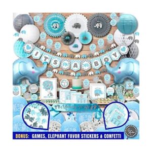 Juego de 587 piezas de decoraciones de elefante prémium_1