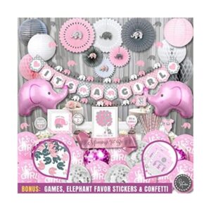 Juego de 587 piezas de decoraciones de baby shower de_1