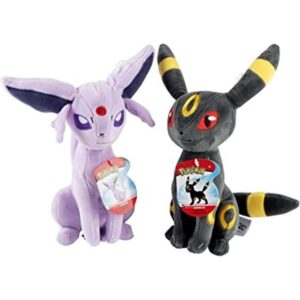 Pokemon Espeon and Umbreon Peluche de 8 pulgadas juguete_1