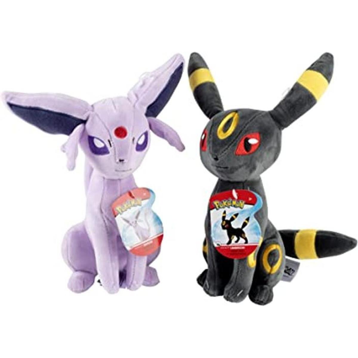 Pokemon Espeon and Umbreon Peluche de 8 pulgadas juguete