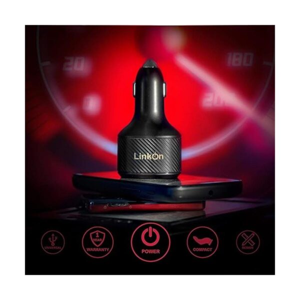 LinkOn Cargador USB C de 112 W con 90 W PD3.0 PPS y 18 W_2