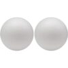 Crafjie 2 bolas gigantes de espuma de poliestireno de 8