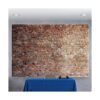 LFEEY Fondo de pared de ladrillo rojo vintage de 12 x 10