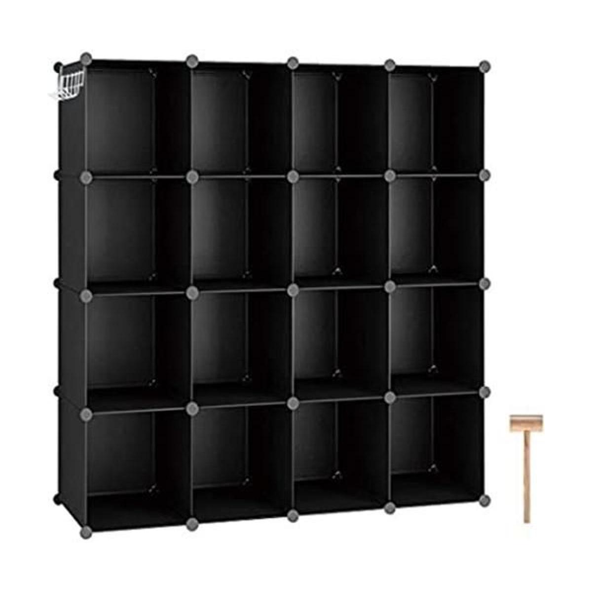CAHOME Organizador de almacenamiento de cubos 16 cubos