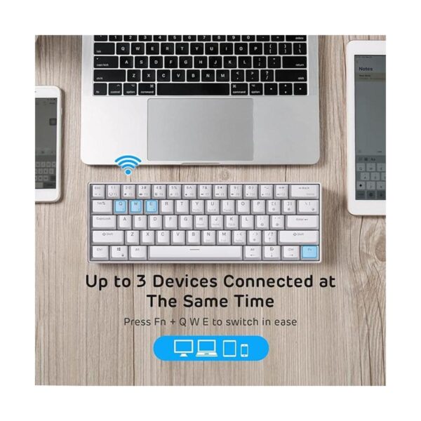 RK ROYAL KLUDGE RK61 Teclado mecánico inalámbrico 60_3
