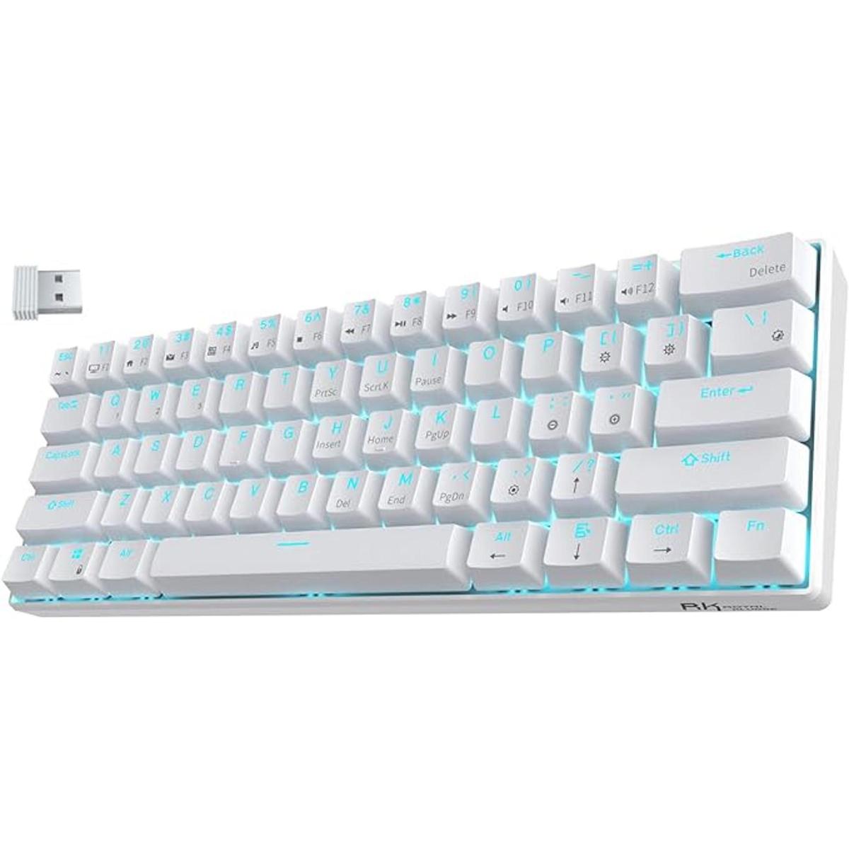 RK ROYAL KLUDGE RK61 Teclado mecánico inalámbrico 60