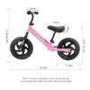 Bicicleta de equilibrio para niños pequeños 12 pulgadas_3