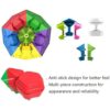 Cubo de velocidad Megaminx sin calcomanías de 3 x 3 x 3_4