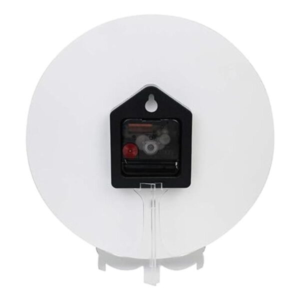 Qilmy Reloj de pared vintage para bañera silencioso sin