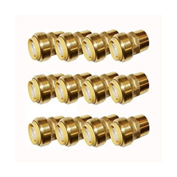 HQMPC Pex Fittings Acoplamiento recto de 34 pulgadas con_1