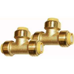 Pex Fittings Tee Push Fit Plumbing Tee 12 pulgadas_1