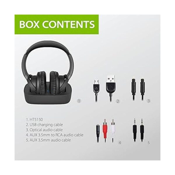 Avantree Conjunto de auriculares inalámbricos para ver TV_6