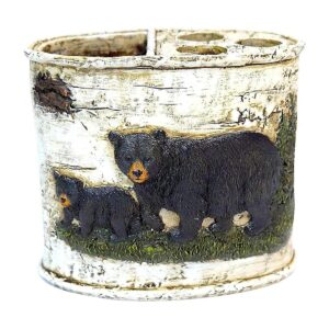 BestGiftEver Soporte para cepillo de dientes de oso negro_1